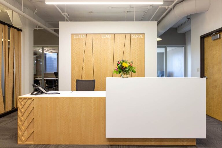 Front desk of GDG Milwaukee office