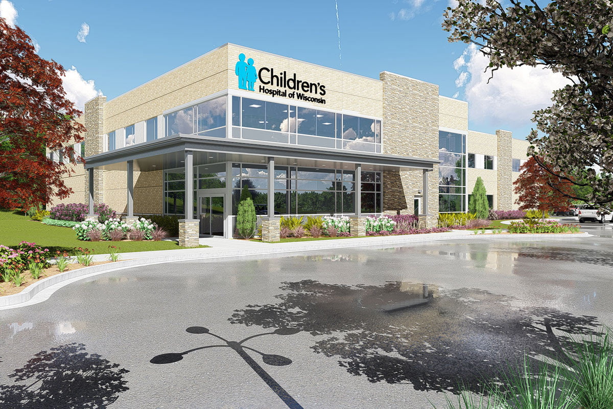 Children's Hospital of Wisconsin - Kenosha render