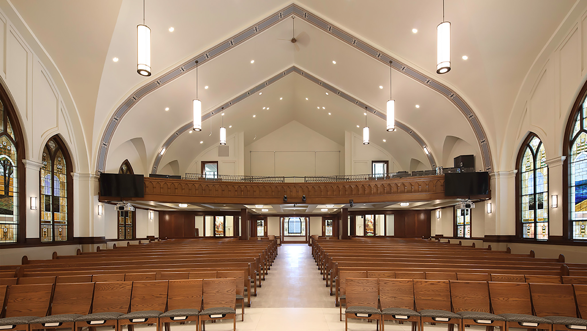 Emanuel New LondonWorship Space Looking Back Slider Image
